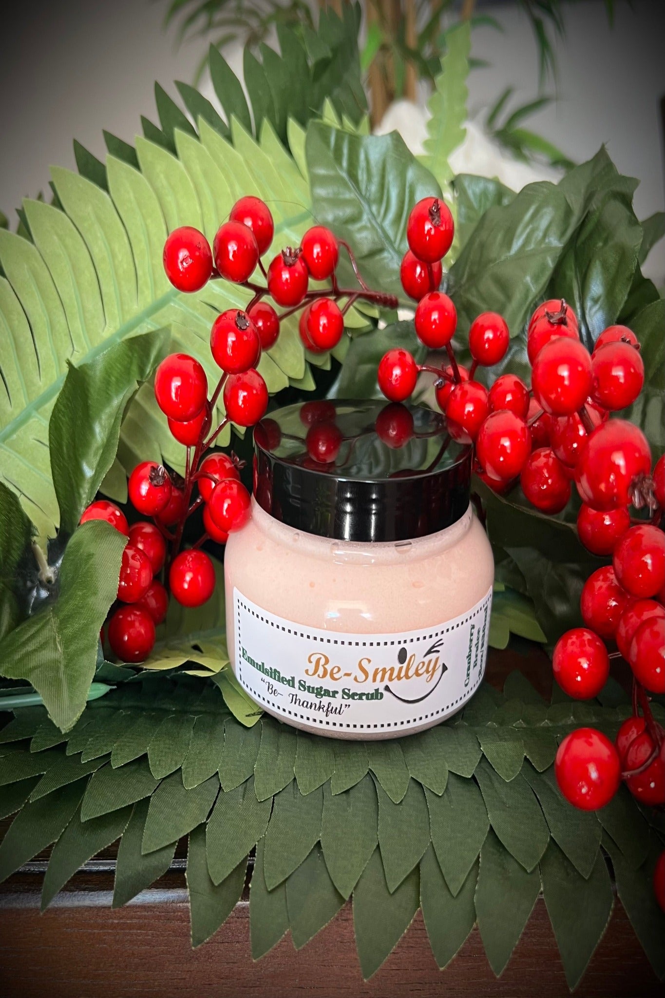 Cranberry Brulee Emulsified Sugar Scrub