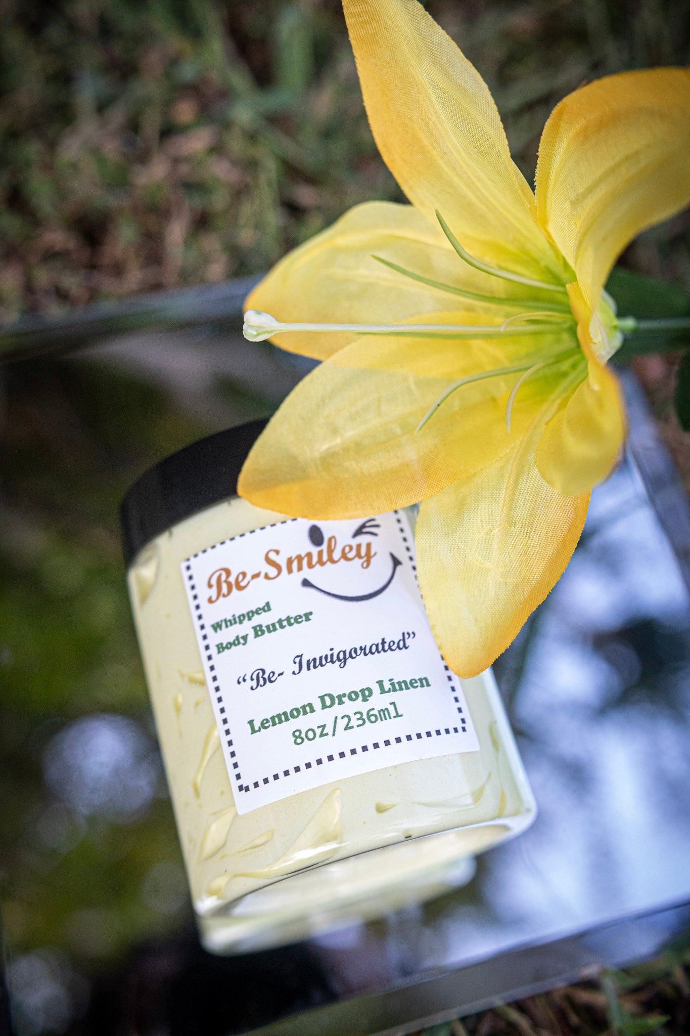 Lemon Drop Linen - "Be-Invigorated"